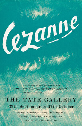 Cezanne exhibition poster
